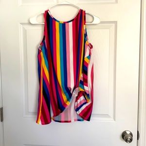 Knotted MultiColor Top